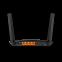TP-Link TL-MR6400 4G LTE wireless N router 300 Mbps 2.4 GHz 3 LAN 2 external antennas Black
