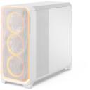 Fractal Design Korpuss 3 XL FD-C-MES3X-05, balts TG caurspīdīgs, 1x2.5&rdquo;, 2/4x3.5&rdquo;, E-ATX, 7 papla&scaron;inā&scaron;anas sloti