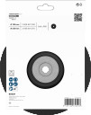 Gumijas slīp&scaron;ķīvis D 180mm, 1 gab., Lielām leņķa slīpma&scaron;īnām ar fiksācijas uzgriezni PRO BACKING PAD, MĪKSTS, 2608601209 BOSCH