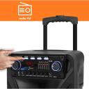 Manta Karaoke k&otilde;lar SPK5021PRO, 80 W, 12 tolli, 2x mikrofonisisend, Bluetooth, FM raadio, 5 h esitusaeg