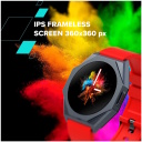 Умные часы с 1.3&Prime; IPS сенсорным экраном влагозащитой IP68 мониторингом пульса и артериального давления и 25 спортивными режимами Otto SW-86 Чёрные CNS-SW86BB CANYON