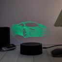 Manta Dekoratīvā lampa SNL120RGB, 5W, 15.6cm, 10cm, 15.7cm, 3xAA, 5V, 2m, 16 krāsas, tālvadība