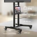 Onkron TV alus TS1891-B, 50-90 tolli, maksimaalne koormus 100 kg, VESA 200x200-800x600 mm, k&otilde;rguse reguleerimine 1215-1680 mm