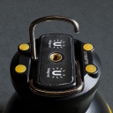 JCB uzlādējams rotējo&scaron;s LED darba lukturis darbnīcai un būvlaukumam 600lm 360&deg; magnētiska pamatne USB Powerbank IP44 JCB-WL-GLOBE