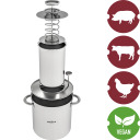 1,5 kg Nerūdijančio plieno presuoto kumpio gamintojas BROWIN 313016, 22.5x18.5x20.5 cm, 1.5 kg