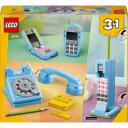 Lego Konstruktors 3in1 Retro telefons 31174, 383 gab., plastmasa, 8 g., dāvana bērnam