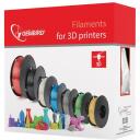 Flashforge 3D printeri filament 3DP-PLA+1.75-02-GL, 1.75 mm, 1 kg, metallkuld, PLA Plus, &uuml;hilduv 3D printeritega
