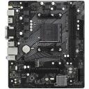 Asrock Pagrindinė plok&scaron;tė A520M-HDV, AM4, DDR4 64GB, 2 DIMM, 1 M.2, 1 SATA III, 1 HDMI, 1 D-Sub, 1 DVI-D, 1 PS/2, 1 COM, 1 RJ-45