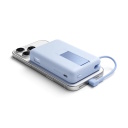 Kompakti&scaron;ka belaidė magnetinė i&scaron;orinė baterija su 33W greitu įkrovimu ir įmontuotu stovu, 10000 mAh Magnetic Power Bank Gray BHR08P9GL Xiaomi