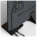 Goobay HDMI kabelis 41082, 1m, 8K atbalsts, melns, apaļ&scaron;, HDMI - vīrie&scaron;u savienotājs