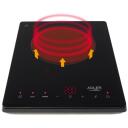 Adler Induktsioon pliit AD 6513, 2000 W, 1 keeduala, LCD ekraan, must, kiire keetmine, laste lukustus