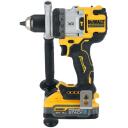 Dewalt trinkelių gręžtuvas DCD1007H2T-QW 1530 W, 3 greičiai, 169 Nm, 2 x 18 V / 5 Ah akumuliatoriai, metalinis chuck, LED &scaron;viesa