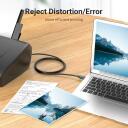 Vention USB 2.0 A Male к B Male кабель 2M COQBH, 2м, 0.48Gbit/s, прямой разъем, черный, PVC