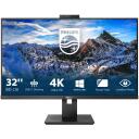 Philips Monitor 329P1H/00, 31.5", 3840 x 2160, 4K UHD, 60 Hz, 4 ms, 350 cd/m&sup2;, 2x HDMI, USB-C, VESA 100x100, koos alusega