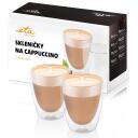 ETA Cappuccino tassid ETA418193010, 240ml, 2 tk, N&otilde;udepesumasinas pestav, Borosilikaatklaas