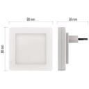 Emos LED Ночник P3316, 230V, 0,4W, 5 lm, теплый белый, фото датчик, автоматическое включение/выключение