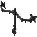 Endorfy monitorid, EY8F003, 2 ekraani tugi, 2 x 8 kg, 13-27 tolli, VESA 75 x 75 mm, 100 x 100 mm, must