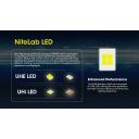 Nitecore Pealamp NU30 500 lm, 130 m valgusulatus, 1500 mAh aku, IP66, USB-C laadimine, 4 LED