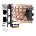 Qnap tīkla adapteris QM2-2P2G2T, 2 x 2.5GBASE-T, PCIe, 2500 Mbit/s, 152.65 mm, 68.9 mm, 20.6 mm