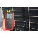 Uni-T UT325 kontakttermometrs, -200&deg;C līdz 1372&deg;C, 9V akumulators, 2 ieejas, datu atmiņa 100 ierakstiem, USB saskarne