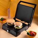 Jata Kontaktgrill JEGR1913, 2000 W, 180 &deg; avamine, 290 x 240 mm plaadid, roostevaba teras, k&uuml;lm k&auml;epide