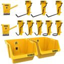 Dewalt Īsā standarta āķis DWST82805-1, 22kg slodze, melns/dzeltena, 1 iepakojums, izturīga tērauda konstrukcija