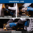 Аккумуляторная угловая шлифмашина C-AG125-X Set L, Scheppach, 5909250400, 20 В, &Oslash; 125 мм, M14, 3 кг