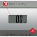 Salter Vonios svarai 9206 SVSV3RCFEU16, 180kg, stiklo platforma, LCD ekranas