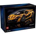 Lego LEGO Technic McLaren P1 42172, 3893 gab., 250mm, 140mm, 590mm, V8 dzinējs, 7 ātrumu pārnesumkārba, atveramas durvis