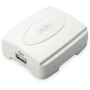 Digitus Drukas serveris, DN-13003-2, 1xUSB 2.0, 100/10Mbps, IEEE 802.3, IEEE 802.3u, balts