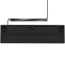 Vadu mehāniskā spēļu klaviatūra 104 taustiņi RGB 18 režīmi 50 M klik&scaron;ķi lineārie Dream slēdži 3.4 m kabelis Azar Balta LRG-GK514W-US Lorgar