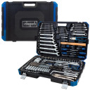 Tool Set, SCHEPPACH, SCH-42022-5, 202 pcs, 1/4", 3/8", 1/2", German quality, universal use, convenient storage