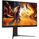 AOC 24G4HA monitor, 24", 1920 x 1080, 200 Hz, 0.5 ms, 300 cd/m&sup2;, 2xHDMI, must, punane