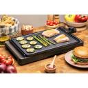 Jata Elektriline grill JEGR1246, 2000 W, 35,6 x 25,4 cm, PFOA vaba, eemaldatav termostaat, libisemiskindlad jalad