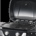 Elektriskais grils uz statīva, YG-20070, ASAHI, 2300W, 47x37 cm, divas karstuma plāksnes, termometrs vāciņā.