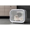 Petkit matu fēns AIRSALON MAX, 60l, 990W, 220V ~ 110V, 45dB, ABS, rūdīts stikls, Bluetooth, 2 kaķiem vai maziem suņiem