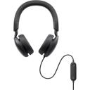 Dell k&otilde;rvaklapid WH5024, ANC, USB Type-A, must, sisseehitatud mikrofon, stereo, aktiivne m&uuml;rasummutamine