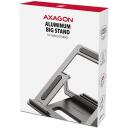 AXAGON S&uuml;learvuti alus STND-L, 10-16", 90-117 mm, 4 nurka, must, k&otilde;rguse reguleerimine, libisemisvastane pind