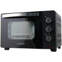 Esperanza Mini cepe&scaron;krāsns EKO008N, 20 l, 1280 W, 220-240 V, 0-60 min, melna, divkār&scaron;as stikla durvis, 0,9 m vads
