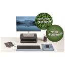 Fellowes Breyta klaviatuuri randme tugi 100142577, 60 mm, 470 mm, 17.5 mm, Silikoon, Antibakteriaalne, Meri