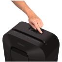 Fellowes H&auml;vitaja LX45 4400501, 4 m/min, 8 lehte, 17 l, P-4, ristl&otilde;ige, turvaseade