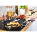 Tefal Praepann G7300455, &Oslash; 24 cm, roostevaba teras, h&otilde;bedane v&auml;rv, mitte kleepuv kate, sobib elektrilistele, gaasi-