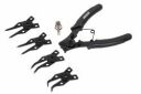 Circlip pliers 150mm, KREATOR, KRT605105, 4 interchangeable jaws
