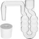 5 L Lady demijohn kruvikorgiga, plastikkorviga, korgi ja horisontaalse &otilde;hulukuga BROWIN 640417, komplekt 4 tk, 5.0 L