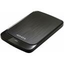 Adata HDD AHV320-1TU31-CBK 1TB, USB 3.2 Gen 1, juodas, 256-bit AES, smūgio jutikliai, USB laidas įtrauktas