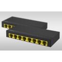 Imou slēdzis SG108C IMOU-SG108C, 8 RJ45 porti, 16 Gbps, 1.488 Mpps, 4 Mb atmiņa, 802.3X plūsmas kontrole, sienas stiprinājums