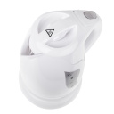 Elektrinis virdulys 850 W 1 L plastiko korpusas su 360° pasukama baze baltas AD08 Adler