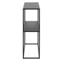 Konsoles galds NEWTON 79,5x26xH80,5cm, melns AC79788 ACTONA