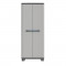 Riidekapp Linear Tall Cabinet 68x39x173cm must/hall/tumesinine