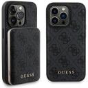 Guess GUBPM5P13X4GEMGK Aizmugurējais vāciņ&scaron; + Power Bank akumulators, 5000 mAh, USB Type C, melna krāsa